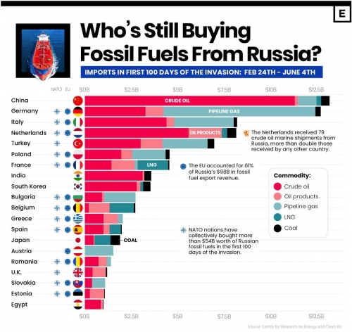 Какие страны до сих пор покупают российскую нефть