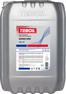 Масло моторное TEBOIL SUPER HPD SAE 5W-40 (20 л)