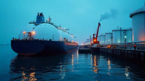 Экспорт СПГ из России в октябре 2025 г. достиг рекорда, но затем снизился